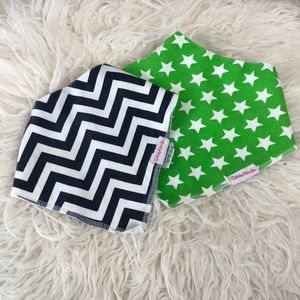 Set Baby Bandana Style Bibs